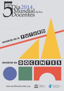 5 Octubre Día Mundial de los Docentes_2014_Poster_Spanish rec